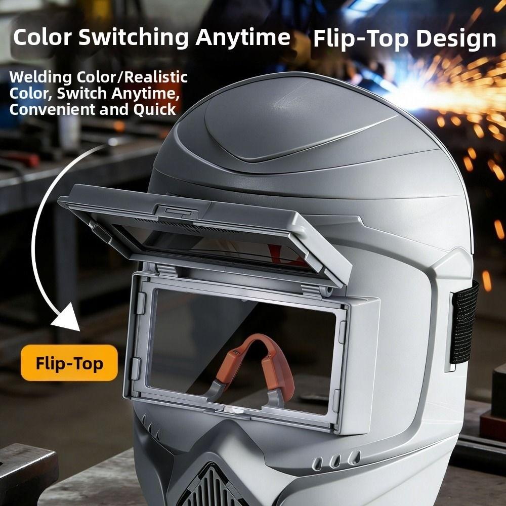High-Definition Welding Mask Flip-Up Design Welder Shield Welding Protective Equipment