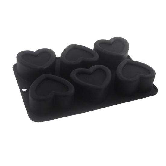 Silicone Cake Mold Square Heart Shapes Mousse Chocolate Desserts Mold Cake Pan Muffin Mold Flexible Baking Tools