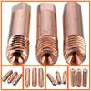 10Pcs 0.8/1.0/1.2mm MB-15AK MIG/MAG M6 Welding-Torch Tips Holder Gas Nozzle New