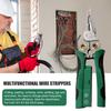 8-in-1 Wire Stripper Handle Ergonomic Design with Voltage Tester Non-Slip Multi-function Electric Wire Cutter