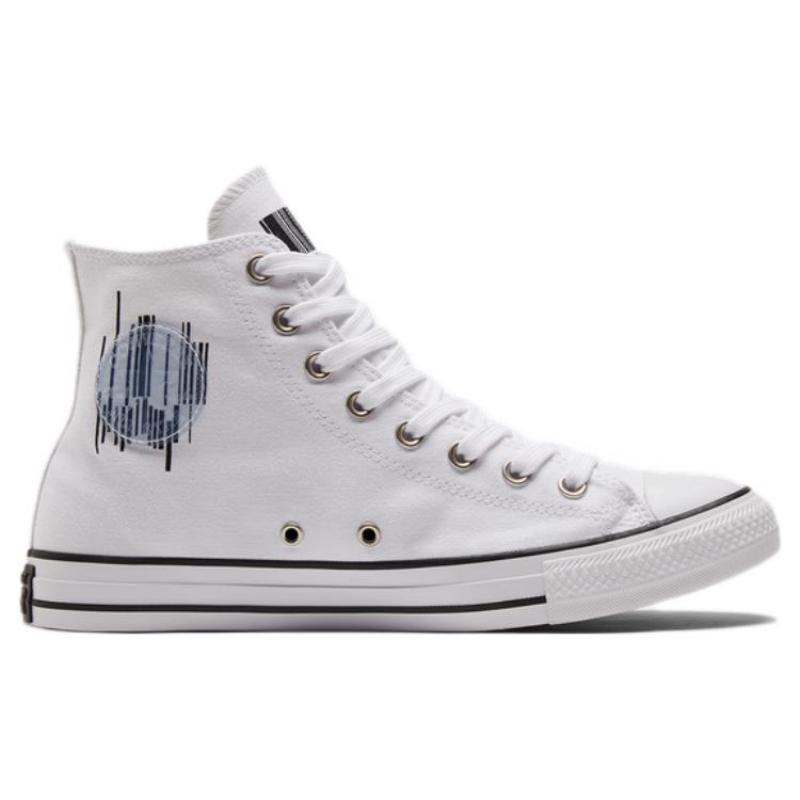 Converse Chuck Taylor All Star Простые и Универсальные Эспадрильи Хай Топ Унисекс Белые