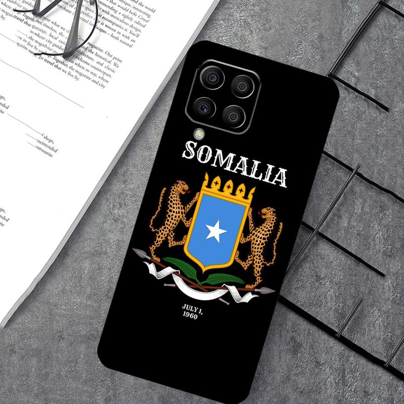 Кейс с флагом Сомали для Samsung Galaxy M14 M12 M11 M13 M15 M06 M16 M36 M56 M31 M53 M32 M52 M35 M55 M34 M54