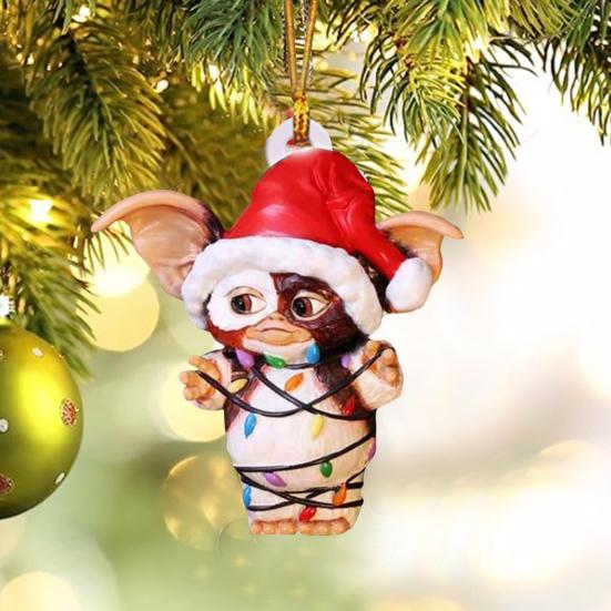 Креативная милая рождественская подвеска в форме чулка, фигурка собаки, летающего дракона, подвесное украшение для рождественской елки, праздник