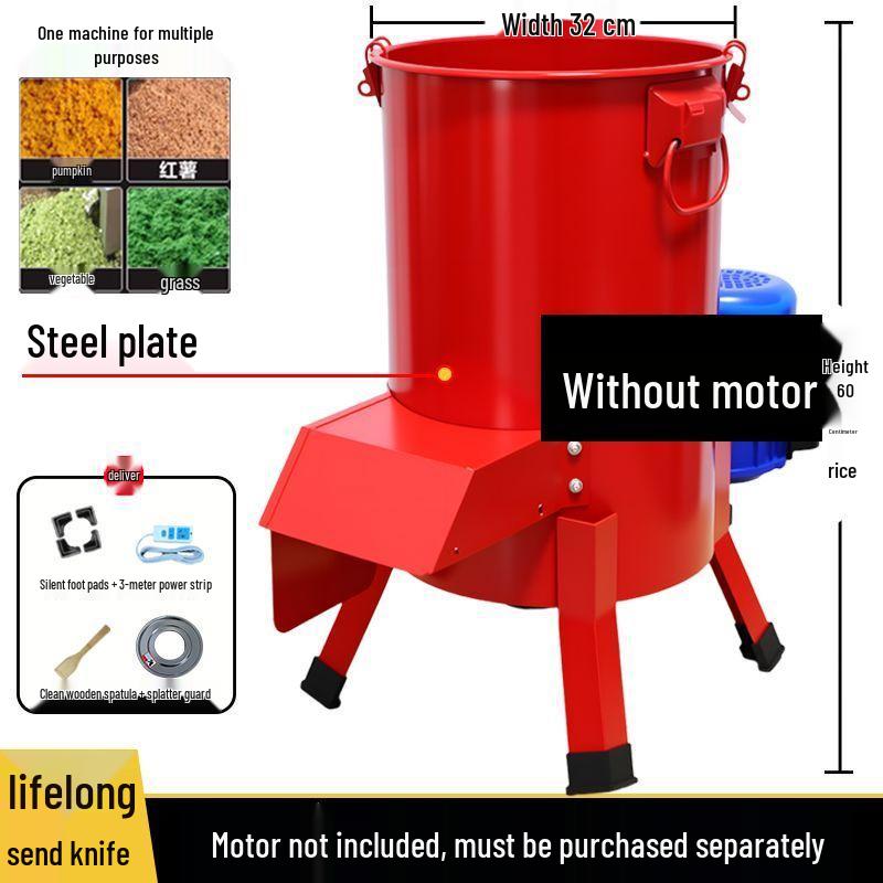 Multi-Purpose Crusher: Ideal for Poultry Feed and Crushing Vegetables, Fruits, Sweet Potatoes, Melons, Pumpkins, and Radishes.