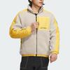 Adidas X National Geographic Colorblock Толстая спортивная куртка для активного отдыха на флисовой подкладке Мужские куртки Off-White IL8985
