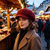 Мягкая вязаная шапка для холодной погоды, зимняя кепка с козырьком, женская вязаная шапка с флисовой подкладкой и козырьком, теплая мешковатая осенняя стильная шапка для поездок на работу
