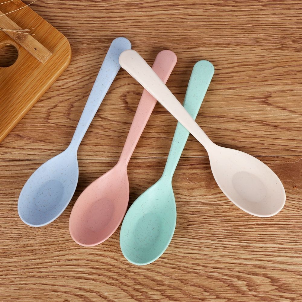 Kitchen Utensil Dessert Kitchen Tools Pudding Party Rice Scoop Scoop Wheat Straw Spoon Spoon