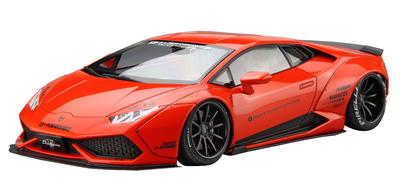 Пластиковая модель AOSHIMA Liberty Walk Series LB Works Lamborghini Huracan 1/24 № 15 Ver.1