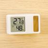 Solar Powered Small Size Hygrometer Thermometers Desktop Digital Temperature Humidity Measurement Meter Gauge for Home