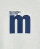 Maenhatanlekojeu Mr M Коробка Свитшот с круглым вырезом - Овсяный