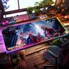 Коврик для мыши WatchES D-DogsES-L-Legion RGB Игровой коврик для мыши Настольный коврик HD Геймерский Большой светодиодная подсветка XXL Коврики для мыши
