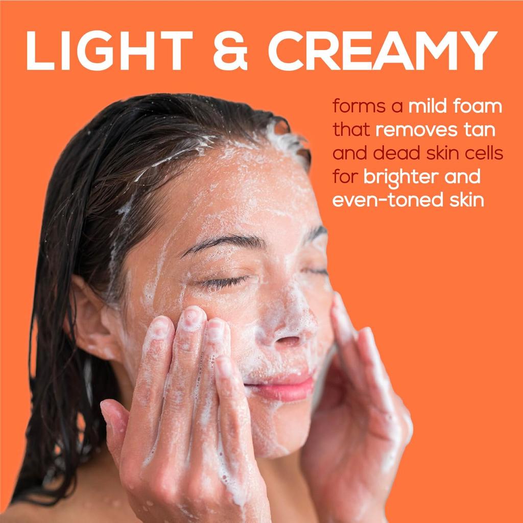 JOY Skin Fruits Spots & Tan Clear Face Wash 100ml X2 Pack Enriched with Papaya Vitamin C for Healthy Glowing Skin