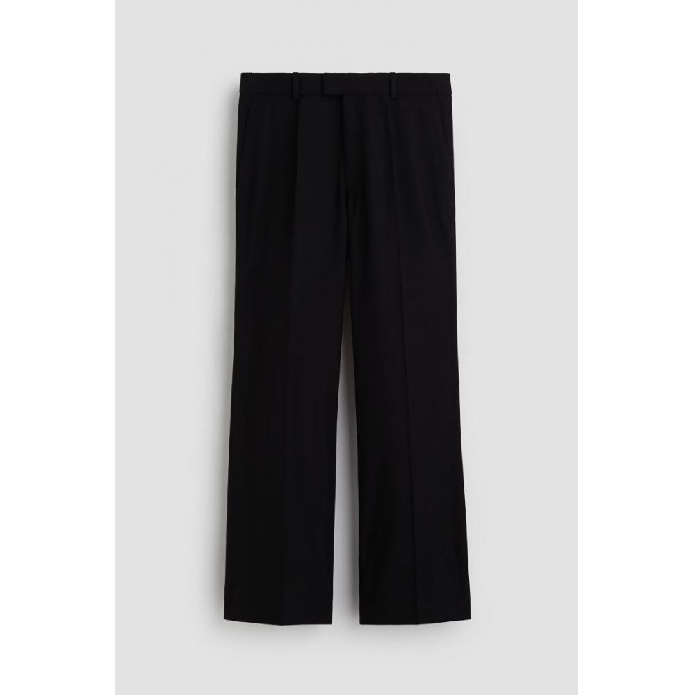 HM Bootcut шерстяная смесь шерстяная смесь черный