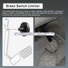 12 PCS Car Brake Light Switch Stopper, Brake Switch Stopper, Automotive Brake Switch Pad, 90541-06036 Car Stop Pad Switch Stopper Suitable for Most