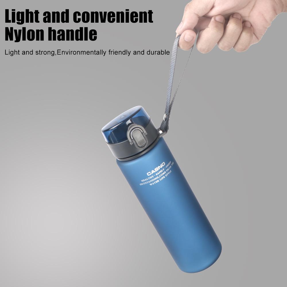 Портативный 400 мл 560 мл матовый стакан для воды пластиковый стакан бутылки для питья фитнес спорт на открытом воздухе бутылка для воды герметичный