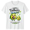 Happy Fathers Day Thank You Unisexs TShirt Avocado Fathers Day