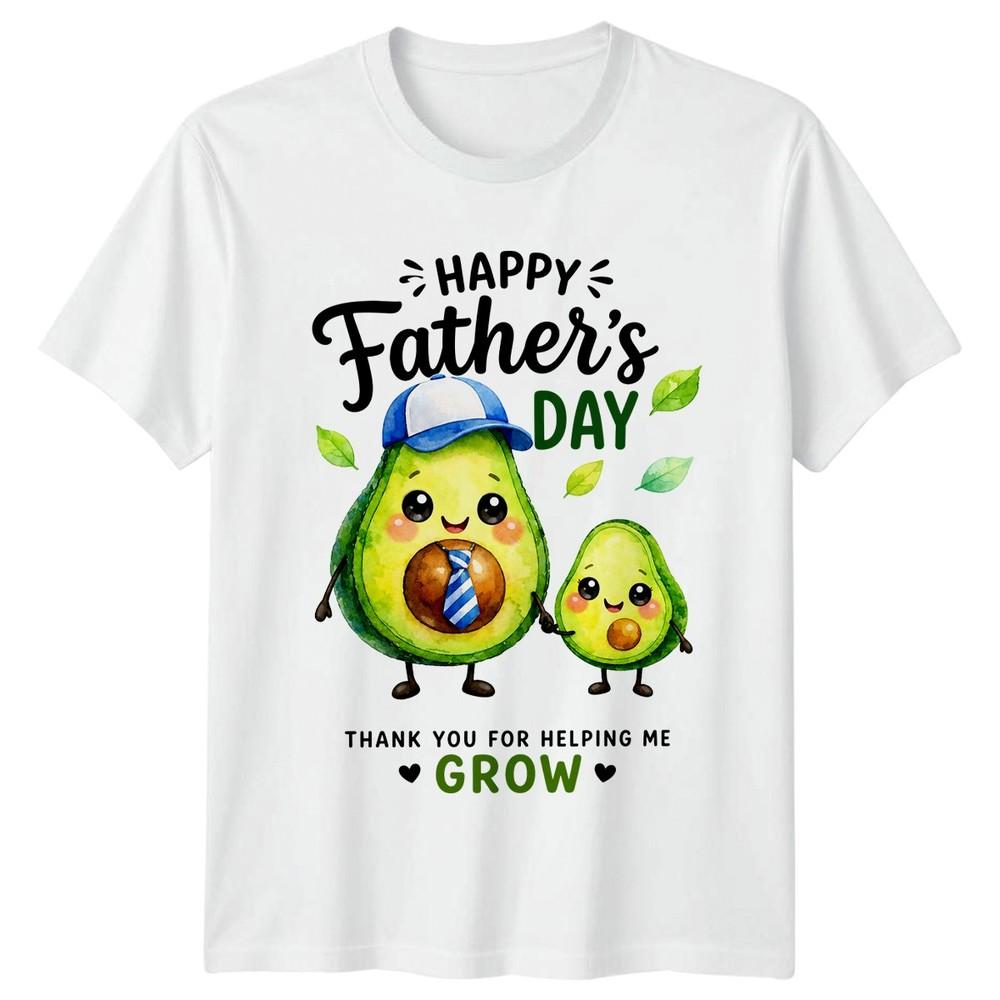 Happy Fathers Day Thank You Unisexs TShirt Avocado Fathers Day
