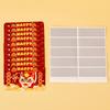 60Pcs 60Pcs Scratch-off Cards Cartoon Surprise Lucky Cards Fashion Vouchers Tickets  Decoration