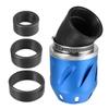 VekAuto Мотоциклетный воздушный фильтр 26/35/42/48 мм ID 140x700 мм Мотоцикл Квадроцикл Прочный Алюминиевый сплав Синий