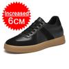 Мужские осенние кроссовки, увеличивающие рост, мужская обувь стелька для увеличения роста 8 см, повседневная спортивная обувь из натуральной кожи