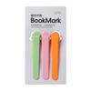 1/3/6Pcs Silicone Bookmark Clip Creative Stationery Notebook Page Divider School Supplies Simple Book Markers Reading Tools