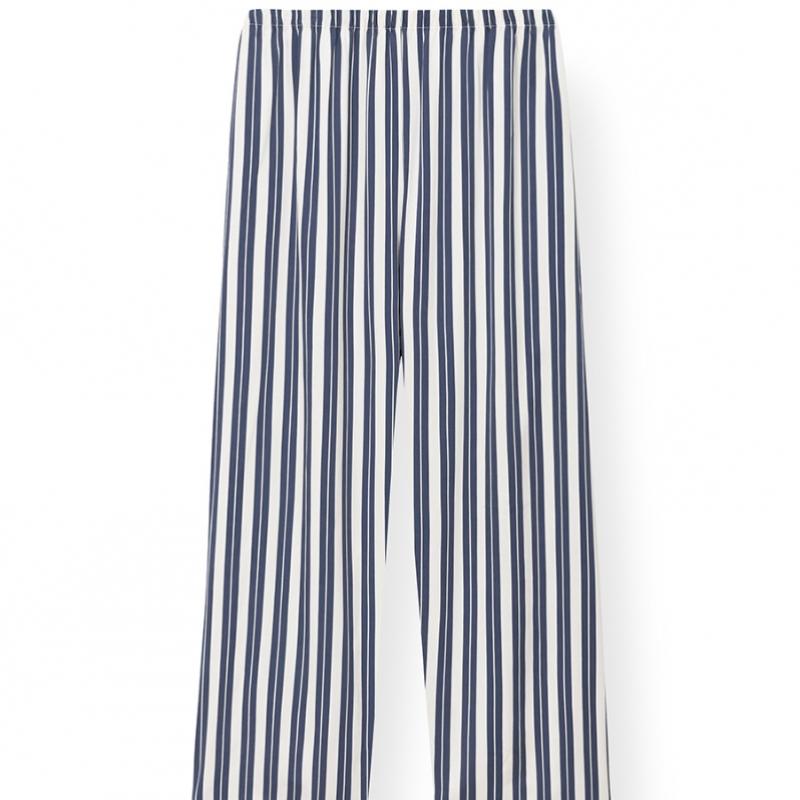 Orcite Женский пижамный комплект с длинным рукавом Melin H201 Темно-синий