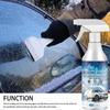 60ml Car Windshield Deicer Defroster Ice Remover Spray Winter Car Glass Window Anti-snow Agent Fast Ice And Snow Melting Agent