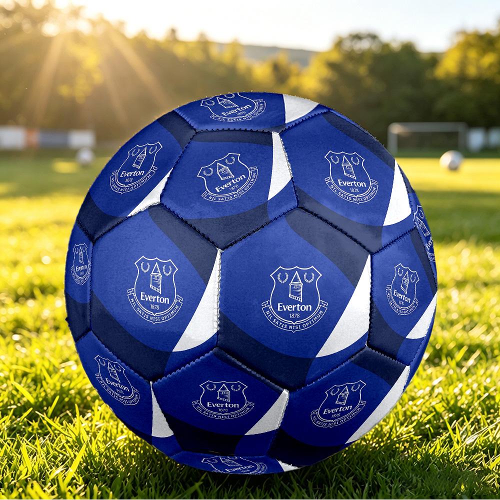 Футбольный мяч Everton Football, размер 5, с принтом, противоскользящий, для взрослых, сувенир для футбольных фанатов