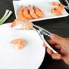 Shrimp Peeler Stainless Steel Kitchen Appliance for Quick Shrimp Peeling Line Cutter Fishing Lobster Seafood Tool for Home Restaurant
