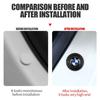 4/8/12pcs Silicone For BMW M Badge Emblem Car Door Anti-collision Buffer Gasket Mats Anti-shock Protection Pads Sticker.