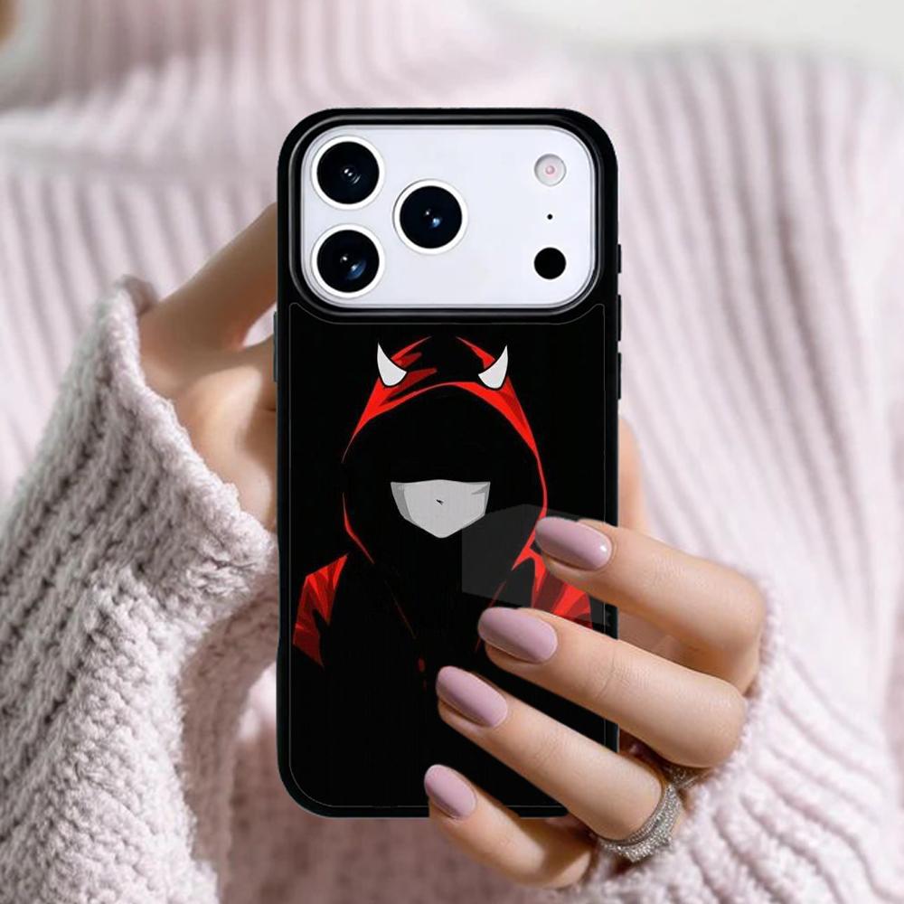 Чехол для телефона в стиле аниме 'Злой Плохой Парень' Для Apple iPhone 17 Air 16E 15 14 Plus 13 12 11 Pro Max Mini Funda Чехол