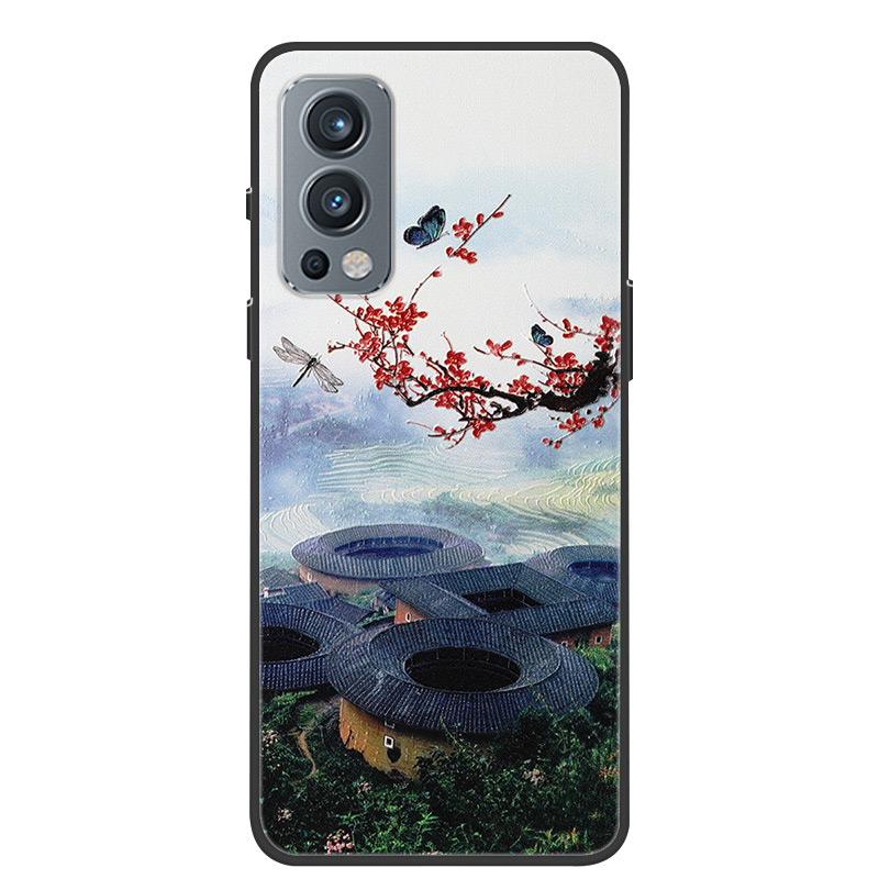 For Oneplus Nord 2 5G Case 3D Dragon Emboss Soft TPU silicone Back Cover Case For Oneplus Nord2 5G One Plus Nord 2 Coque Bumper