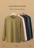 Python Dragon 2026 Autumn/Winter Men's Embroidered Waffle Round Neck Sweatshirt - Heavyweight Pullover for Middle-aged and Young