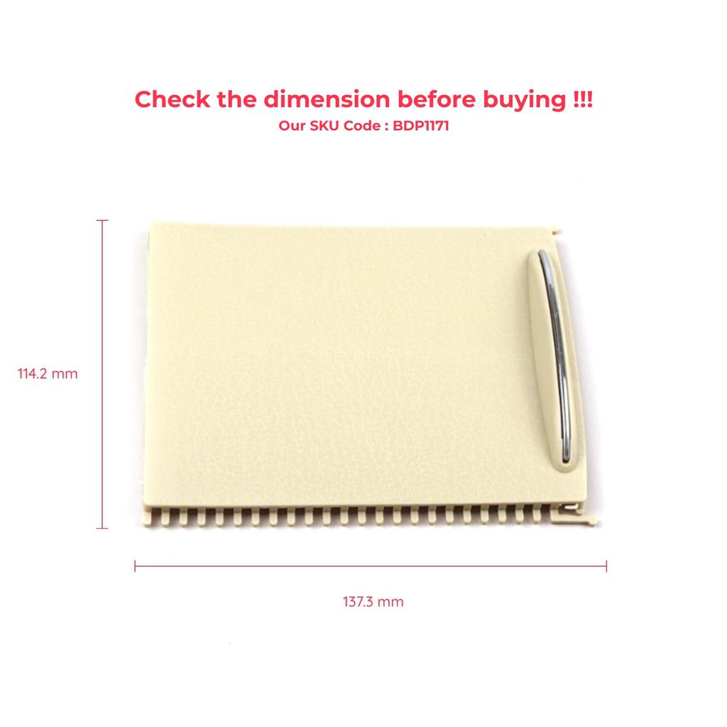 BDP1171 Бежевая центральная консоль, слайд-жалюзи, жалюзи, лоток для хранения, 20368001239051 для Mercedes C W203 CL203 2001-2007