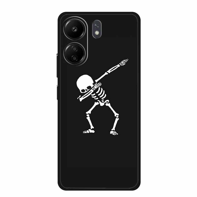 Для Xiaomi Poco X7 Pro 5G Роскошный чехол с животным Мягкий силикон ТПУ 6.67" Задняя крышка телефона для Poco X7Pro 5G Ударопрочный Защитный Capa