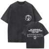 Washed Rosalia Lux Tour Printed T Shirts Streetwear Oversized Yk Women Men Pop Music Short Sleeve Streetwear Female Clothing