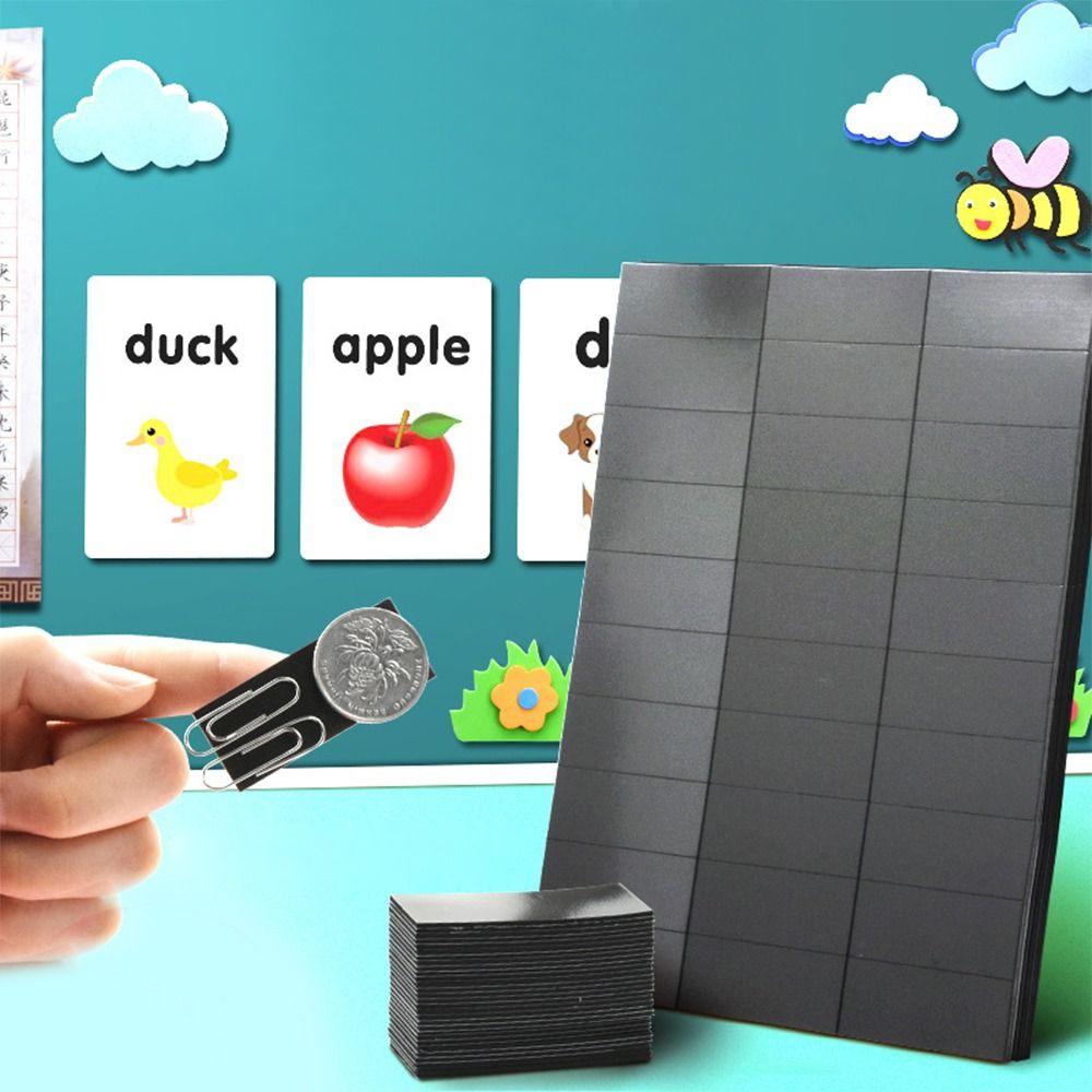 Самоклеящаяся магнитная наклейка для доски, учебные пособия, сделай сам, магнитная наклейка, портативные поделки