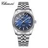 CHENXI 004D Men's Quartz Watches Luxury Stainless Steel Watch Waterproof Luminous Date Wristwatch Casual for Male Clock