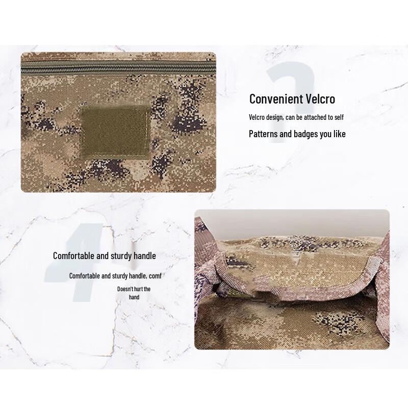 Camouflage Craftsman Large Capacity Nylon Carry Bag