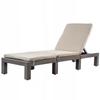 Шезлонг Садовое кресло Шезлонг С матрасом Регулируемый Складной Бассейновый Терраса