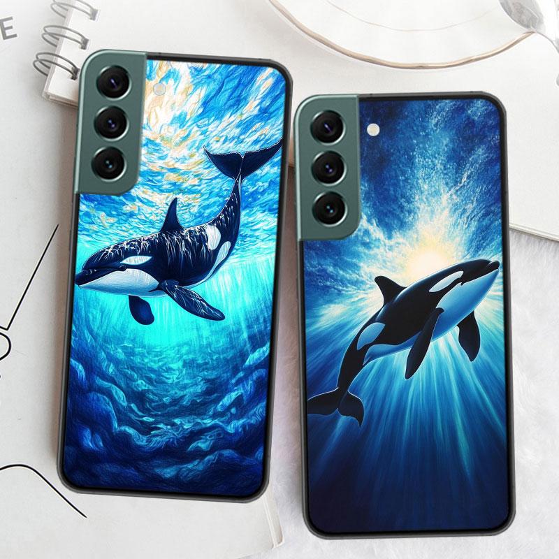 Факты о косатках Чехол для телефона для Samsung Galaxy S22 S25 Ultra S21 S10 Plus S26 Edge S20 S23 S24 FE Чехол Силиконовый Так