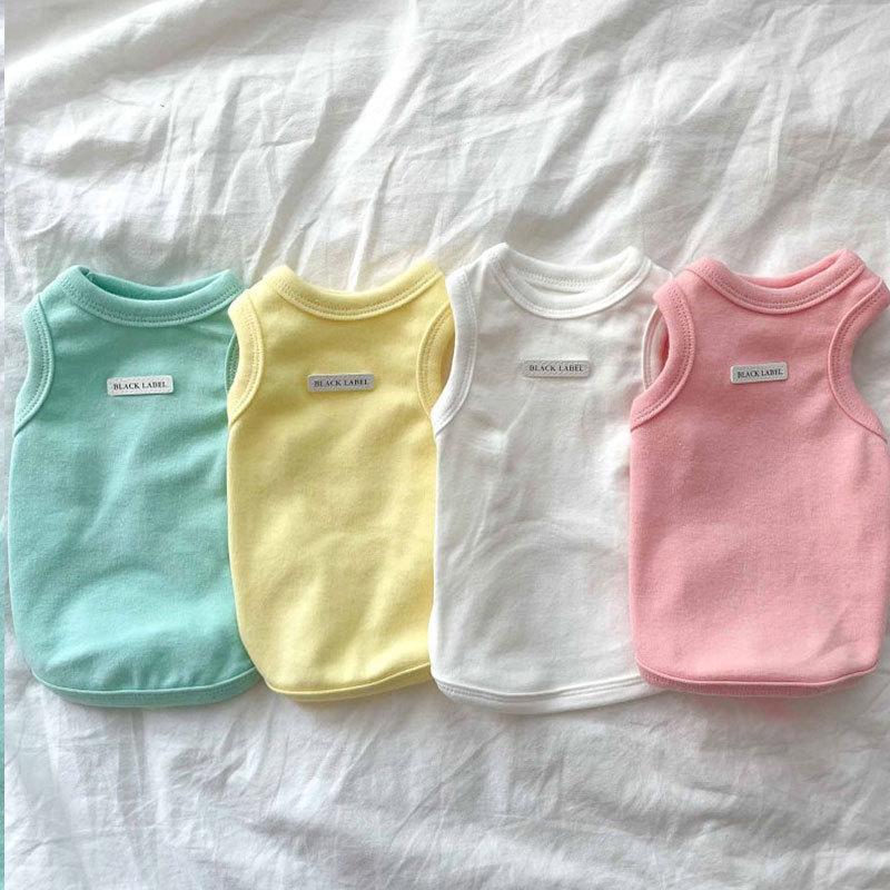 Летняя одежда для домашних животных, милое пальто с принтом, рубашка-рубашка для маленьких и средних собак, кошек, Тедди, французский бульдог, чихуахуа, летняя одежда