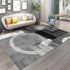Modern Geometric Print Carpet Rug Large Area Rug for Living Room Bedroom Decor Rug Non-Slip Washable Floor Mat