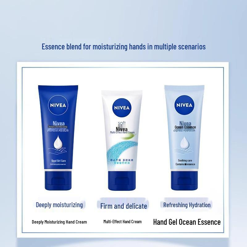 Nivea Зимний крем для рук: Многоэффектный увлажняющий уход для предотвращения сухости.