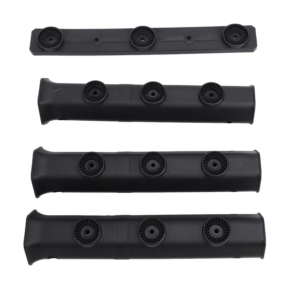 Настенный держатель для удочки, пластиковый кронштейн для удочки, стойка для хранения трубчатых звеньев с винтовым креплением