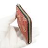 Indenya Inden Coin Purse F Coin Purse 08 Deerskin Red X White Lacquer Hydrangea Pattern 1008-13-174
