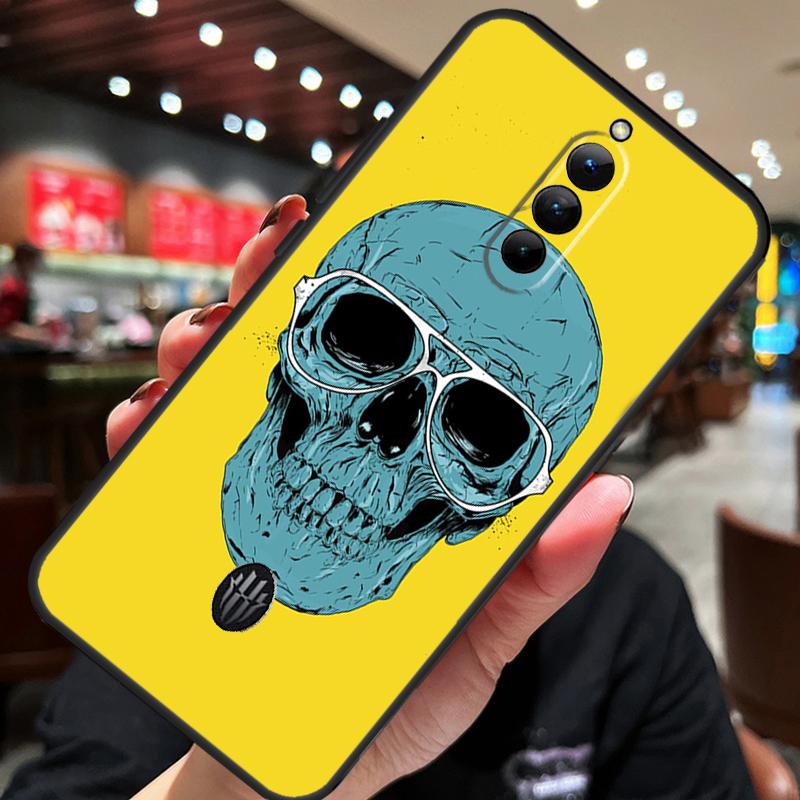 Готический чехол-череп для Nubia Red Magic 9 Pro 8 Pro 8S Pro Plus Red Magic 6 7 6S 7S Pro 5G 5S 6R
