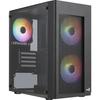 Корпус ПК - AEROCOOL - Hexform G v2 (нуар) - Мини-башня - Формат Micro-ATX - Без блока питания