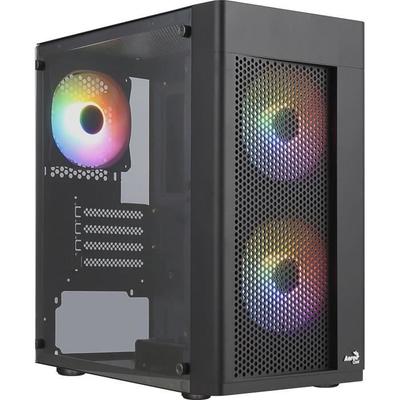 Корпус ПК - AEROCOOL - Hexform G v2 (нуар) - Мини-башня - Формат Micro-ATX - Без блока питания