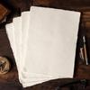 Watercolor Paper, Handmade Paper Made from Natural Cotton with Uneven Edges Pack of 50 Sheets of 150gsm